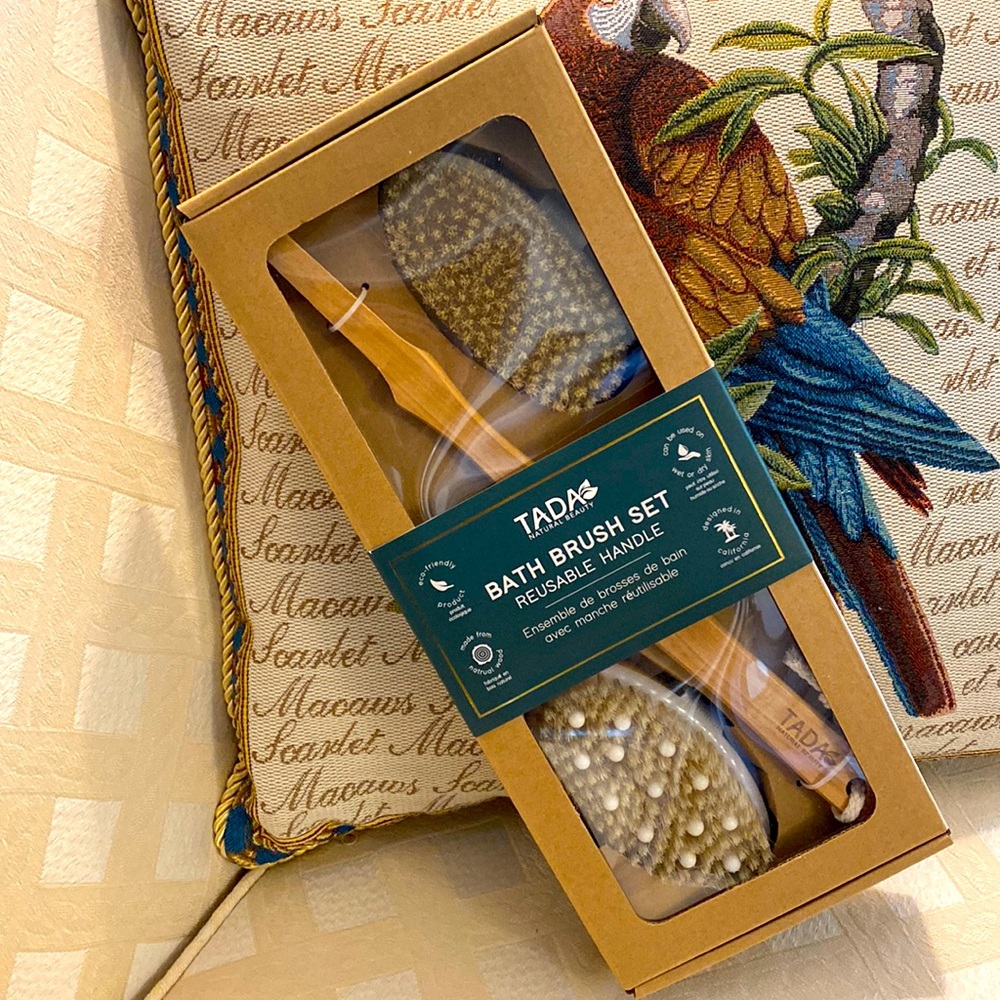 🌸 BATH BRUSH SET #1